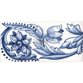 Border Tile 09 – Decorative Flower