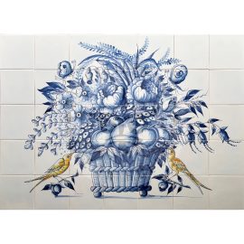 Fruit & Flower Tile Mural 7×5 Tiles (BM35a)